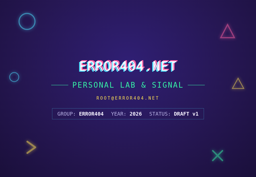 ERROR404.NET primary lockup