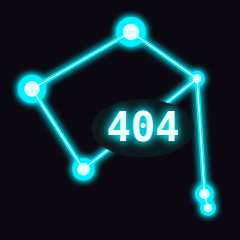 Neon cyan network mesh