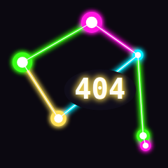 Neon multi-color network mesh