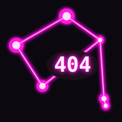 Neon magenta network mesh